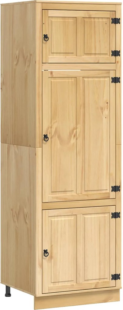 vidaXL Dulap cu raft SKI Maro Miere 60 x 32 x 40 cm Lemn de pin masiv