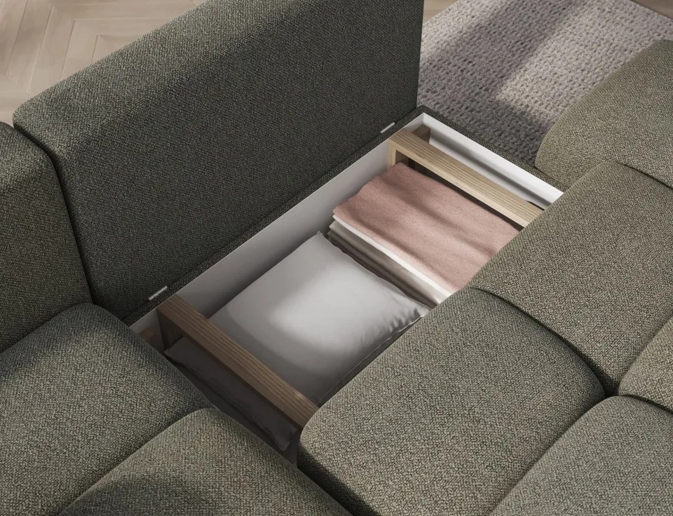 Colțar Vittario extensibil, 227x170x95 cm, orientare stânga – Xillar 100