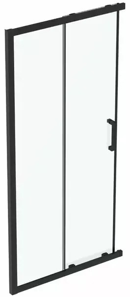 Usa glisanta cu segment fix 100 cm negru mat Ideal Standard Connect 2 K9262V3