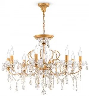 Lustra clasica cristal 8 becuri E14 DIA004-08-G SEVILLA Maytoni