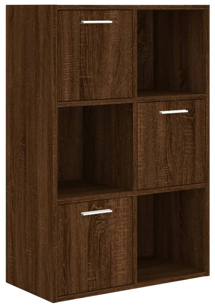 815455 vidaXL Dulap de depozitare, stejar maro, 60x29,5x90 cm