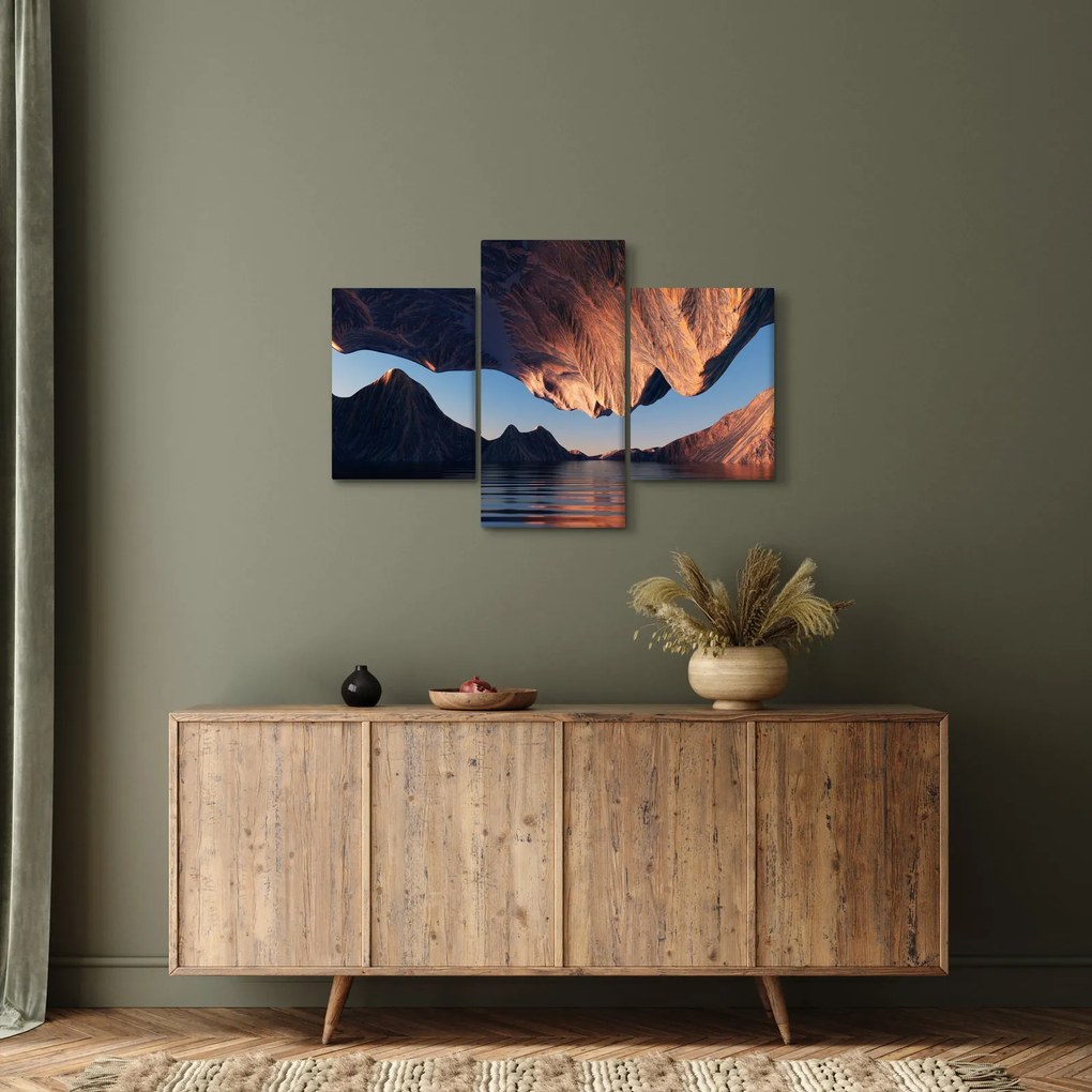 Tablou - Faleze 3D (90x60 cm)