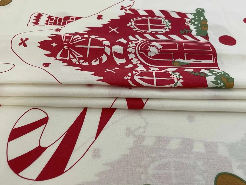 Lenjerie de pat din bumbac GINGER REST alba Dimensiune lenjerie de pat: 70 x 90 cm | 140 x 200 cm