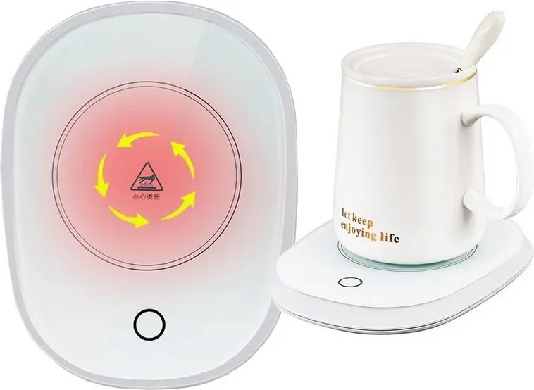 Încălzitor electric cu LED 16W - White