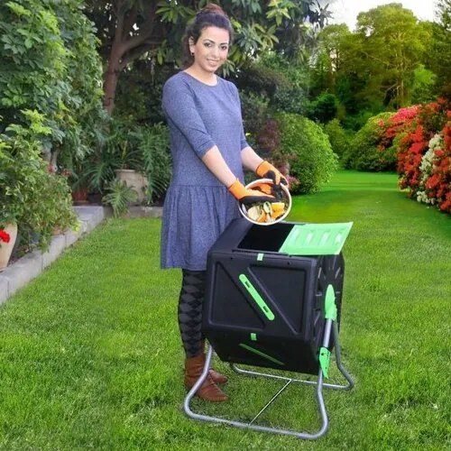 Plastia Compostor rotativ UNO, 105 l