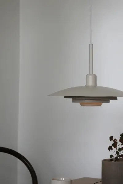 Markslöjd 108875 - Lustră suspendată pe cablu PINY 1xE27/60W/230V diametru 35 cm bej