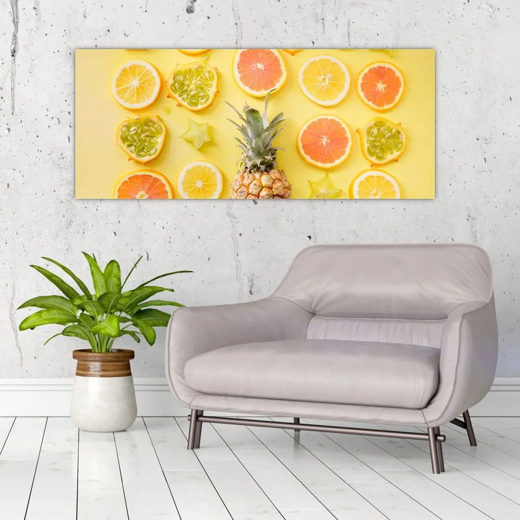 Tablou cu fructe (120x50 cm)