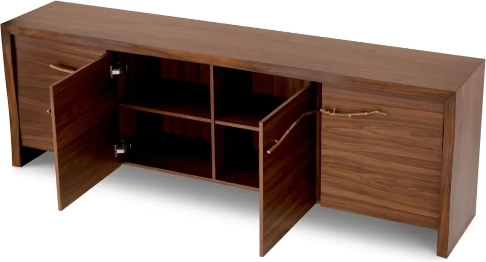 Comoda design LUX, Furnir de nuc, Charford