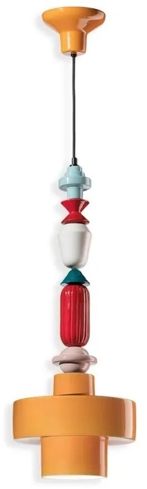 Pendul ceramic design italian realizat manual LARIAT H-74cm