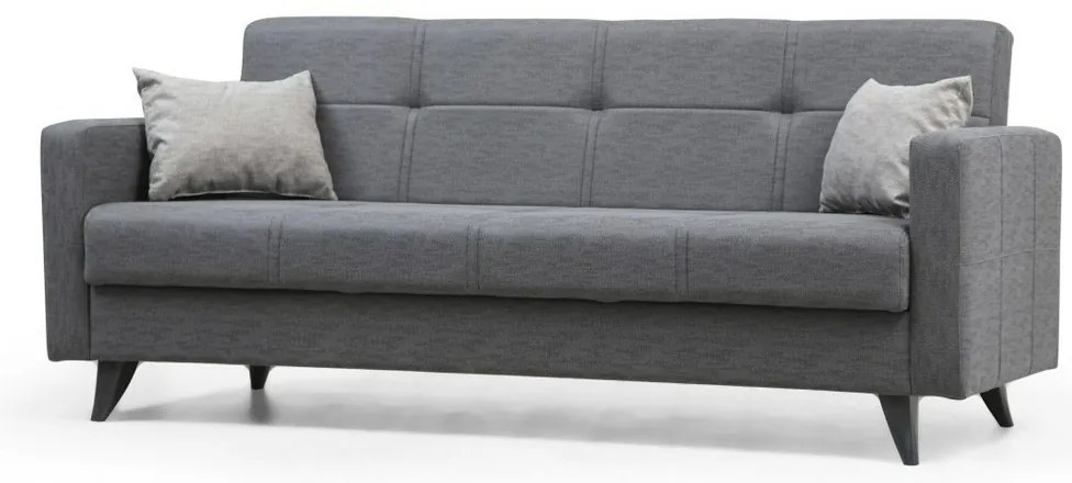 Canapea extensibilă Polya 3 Dark Grey