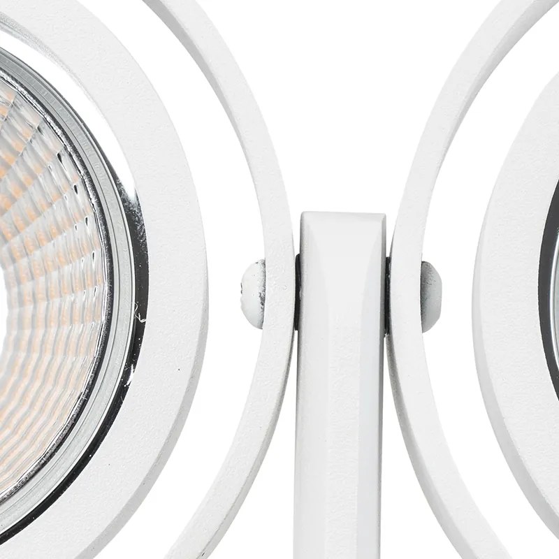 Spotlight modern alb cu 2 lumini - Master 70