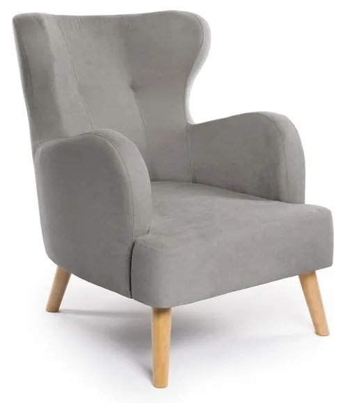 Fotoliu gri deschis wing Noemye – Bonami Selection