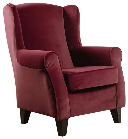 Fotoliu Chandler Capitonat Bordo
