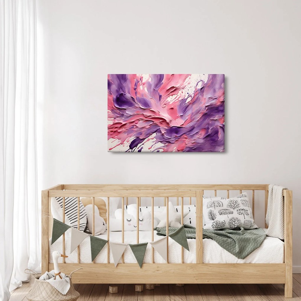 Tablou - Abstracție romantică (90x60 cm)