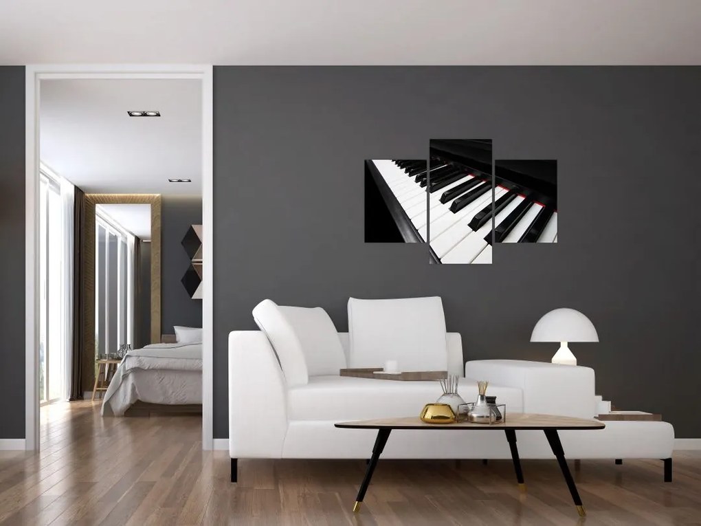 Tablou ccu clapele de pian (90x60 cm)