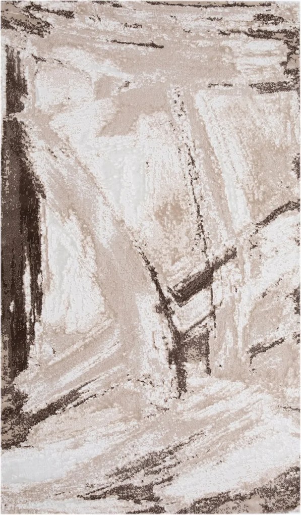 Covor Modern Living , Dormitor Dreptunghiular Eliza 0931A Bej (Alege dimensiunea: 150 x 230)