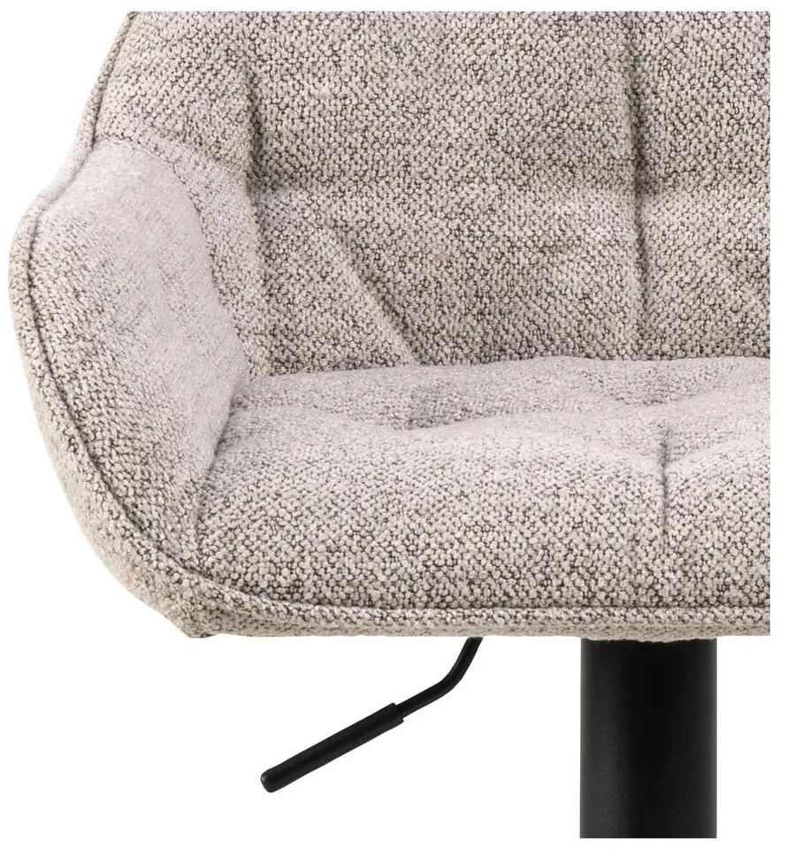 Scaune de bar gri-deschis rotative 2 buc. 109 cm Brooke – Actona