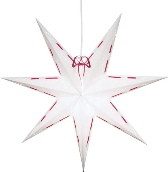 Decorațiune luminoasă pentru Crăciun Star Trading Vira, Ø 60 cm, alb