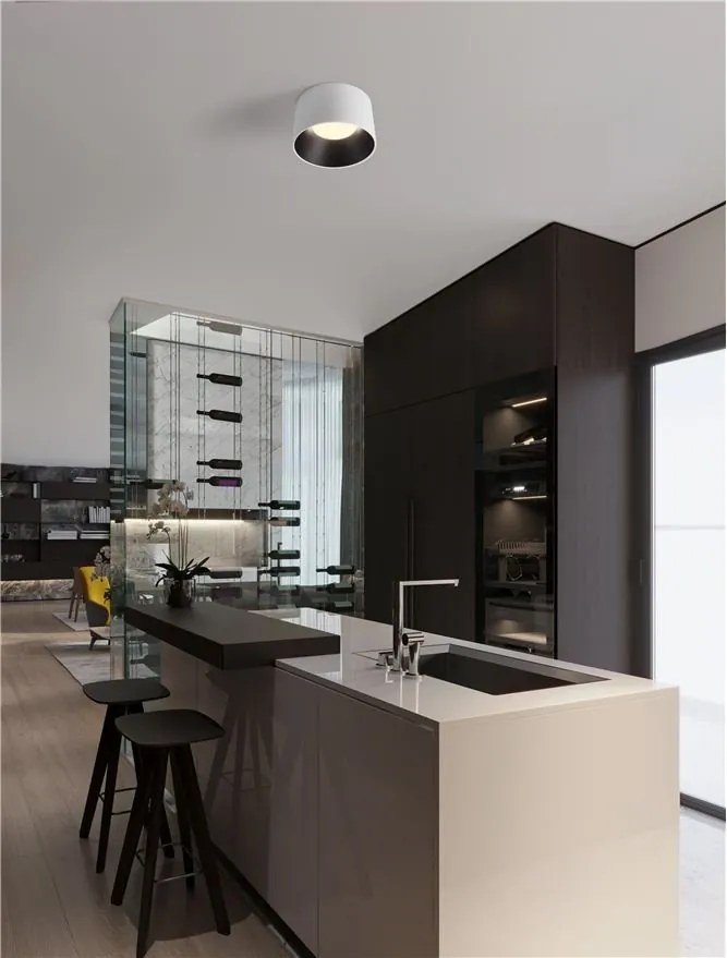 Plafoniera LED design modern ATIL D-35cm