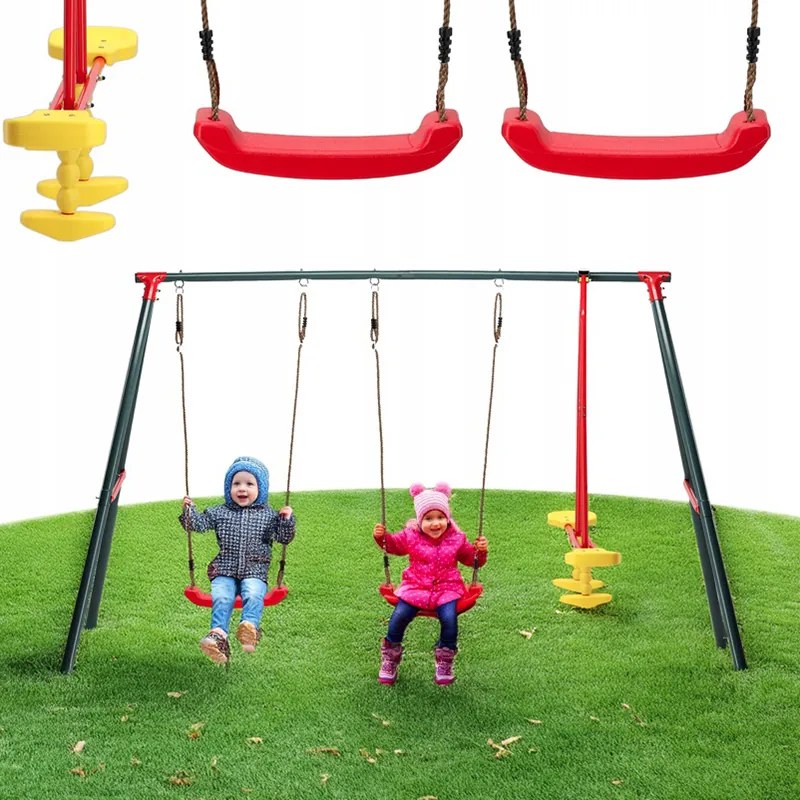 Leagăn multifuncțional 3 in 1 cu cadru metalic