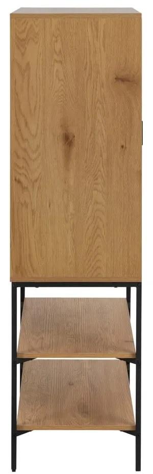 Dulap cu aspect de lemn de stejar 80x140 cm Jaipur – Actona