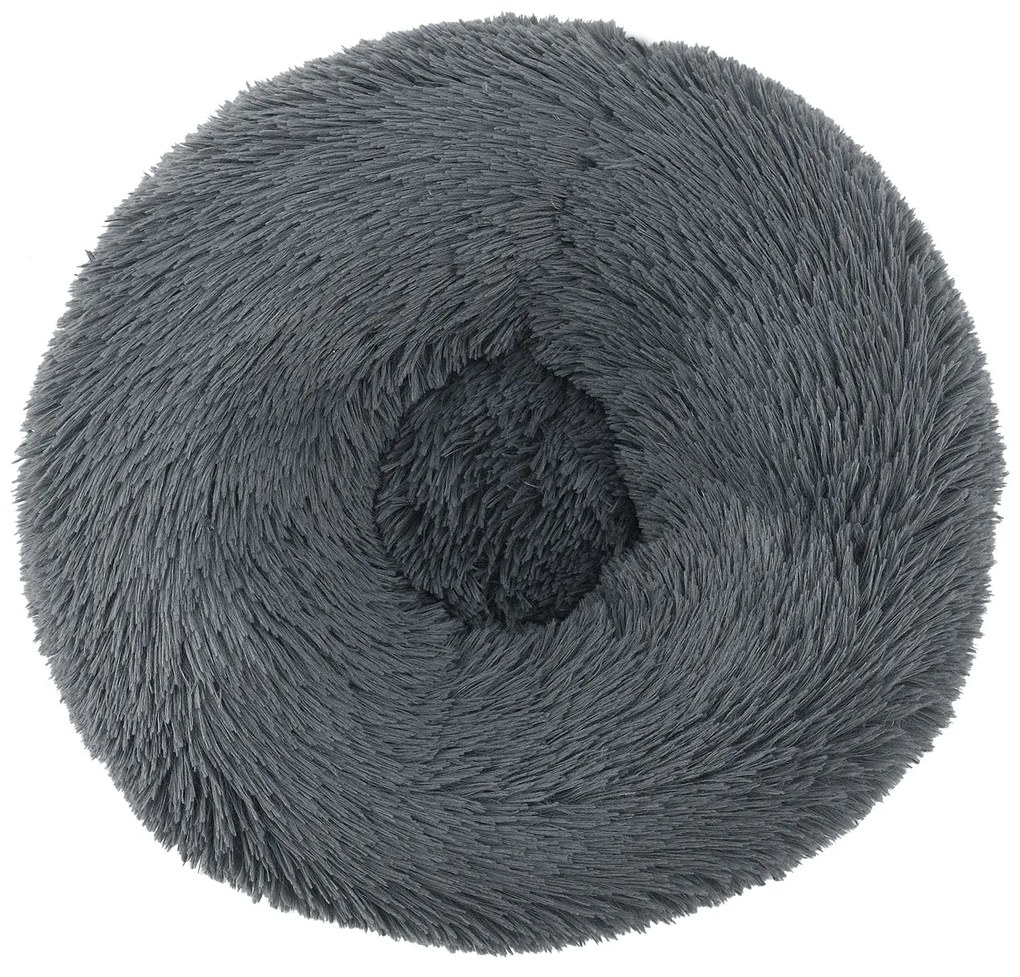 Pat Monty rotund 40 cm gri închis