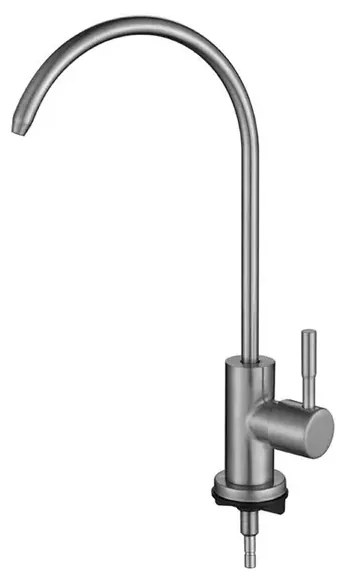 Baterie Purificator apa pentru sistem de filtrare, pentru chiuveta, gri antracit, Sani Mag