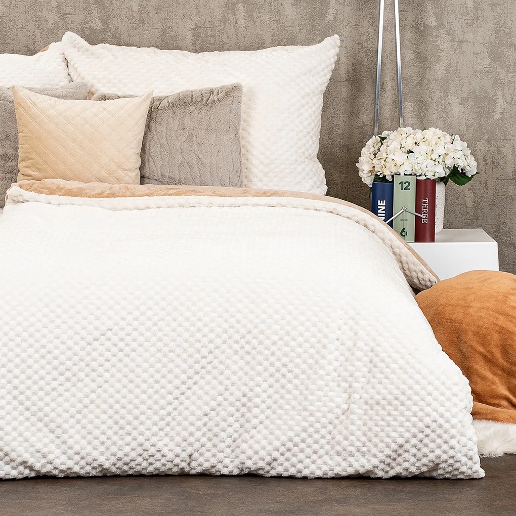 Lenjerie de pat din microflanel 4Home Caress, 140x 200 cm, 70 x 90 cm