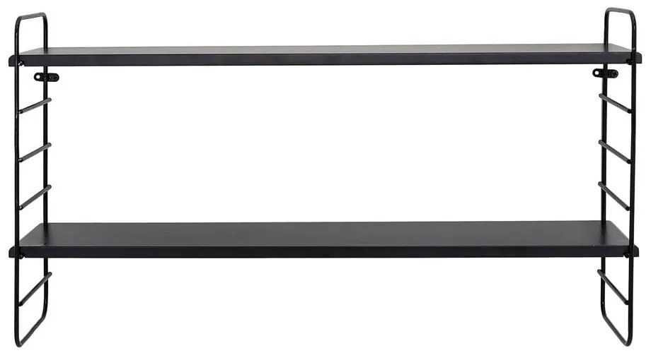 Etajeră din metal Bloomingville North, negru