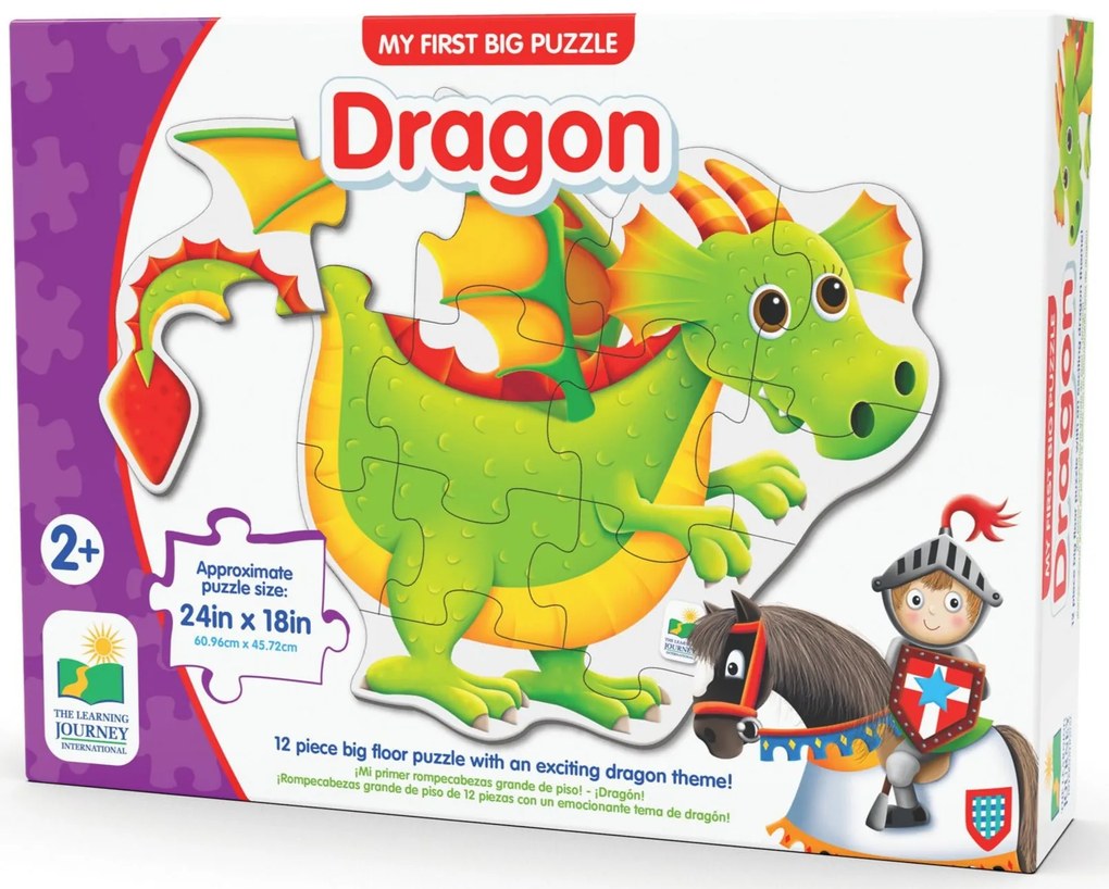 PRIMUL MEU PUZZLE DE PODEA - DRAGON - THE LEARNING JOURNEY (TLJ104750)