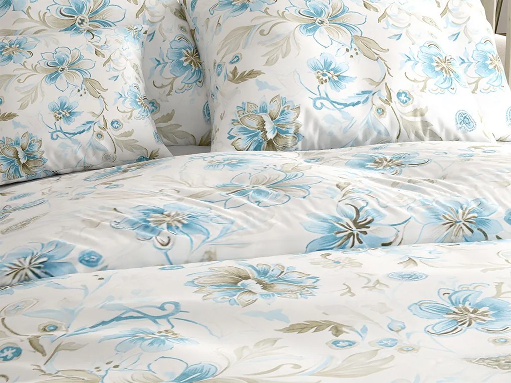 Lenjerie de pat din microfibra BLOSSORIA albă Dimensiune lenjerie de pat: 70 x 80 cm | 140 x 200 cm