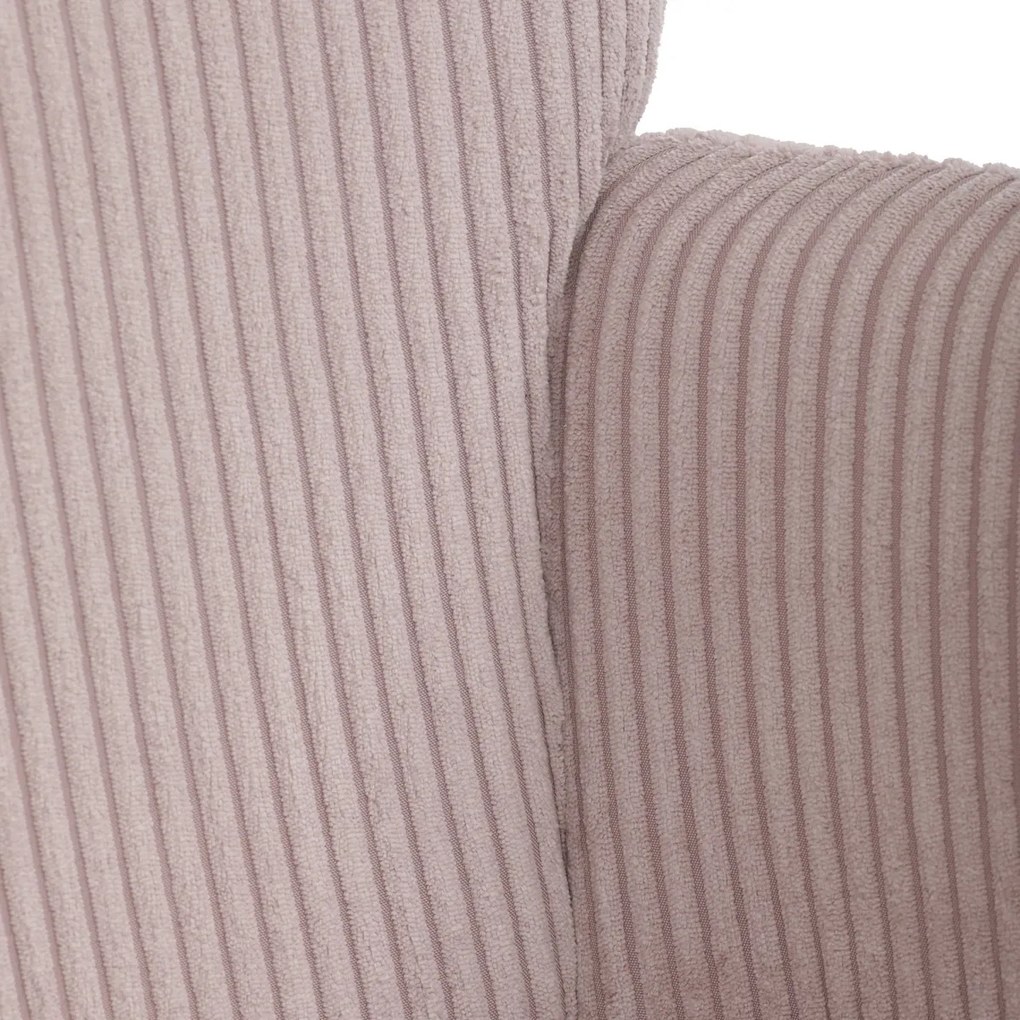 Fotoliu relaxant cu suport pentru picioare L7285PINK6, roz