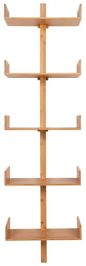 Raft în culoare naturală etajat din bambus 50 cm Villa – House Nordic