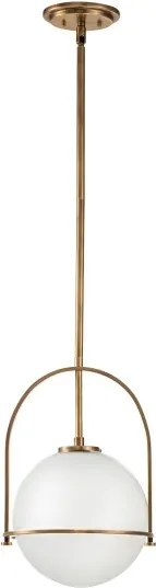 Quintiesse QN-SOMERSET-P-O-HB - Lustră SOMERSET pe tijă, 1xE27/60W/230V, finisaj bronz