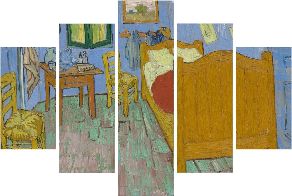 Tablou - Vincent van Gogh, The Bedroom, reproducere (150x105 cm)