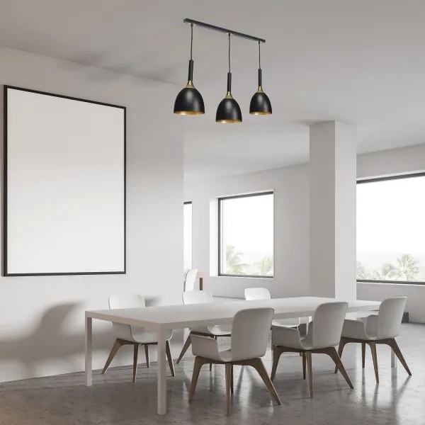 Lustră pe cablu CLARK 3xE27/60W/230V