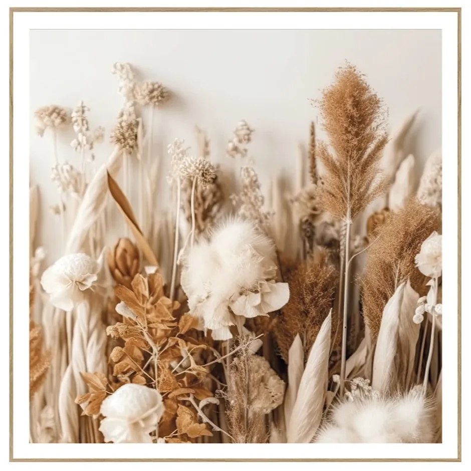 Tablou 50x50 cm Dried Flowers – knor