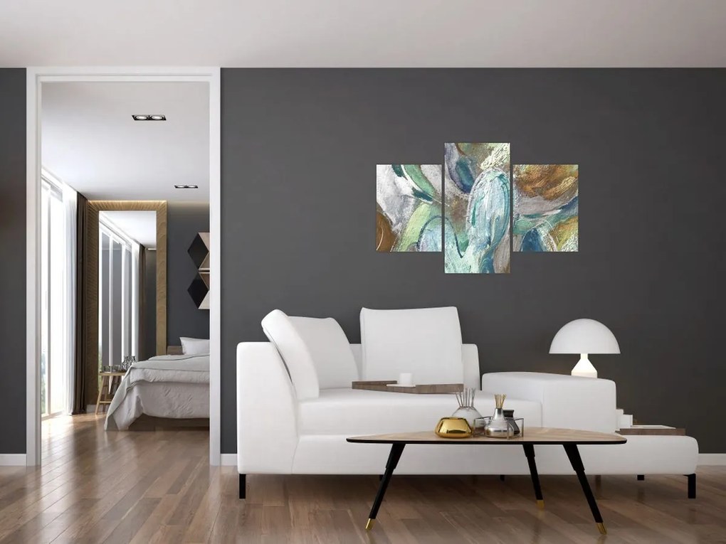 Tablou - Pictura figura abstractă (90x60 cm)