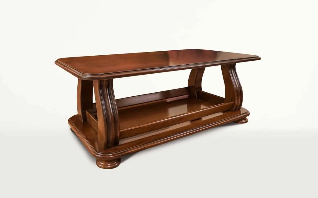 Masuta lemn masiv de cafea Bernhard L120xA65x45H