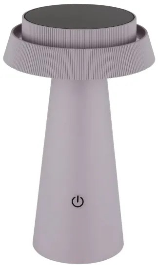Lampă LED solară tactilă dimabilă Globo 36624P LED/4W/3,7W IP54 roz