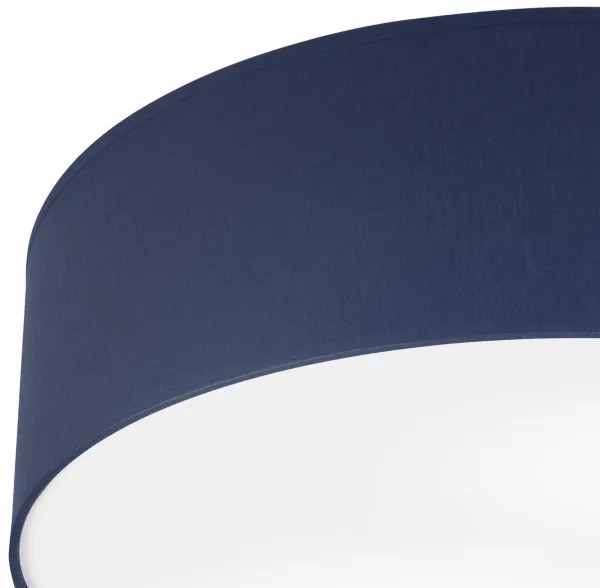 Plafonieră SIRJA PASTEL, 2xE27/15W/230V, Ø 45 cm, albastru închis