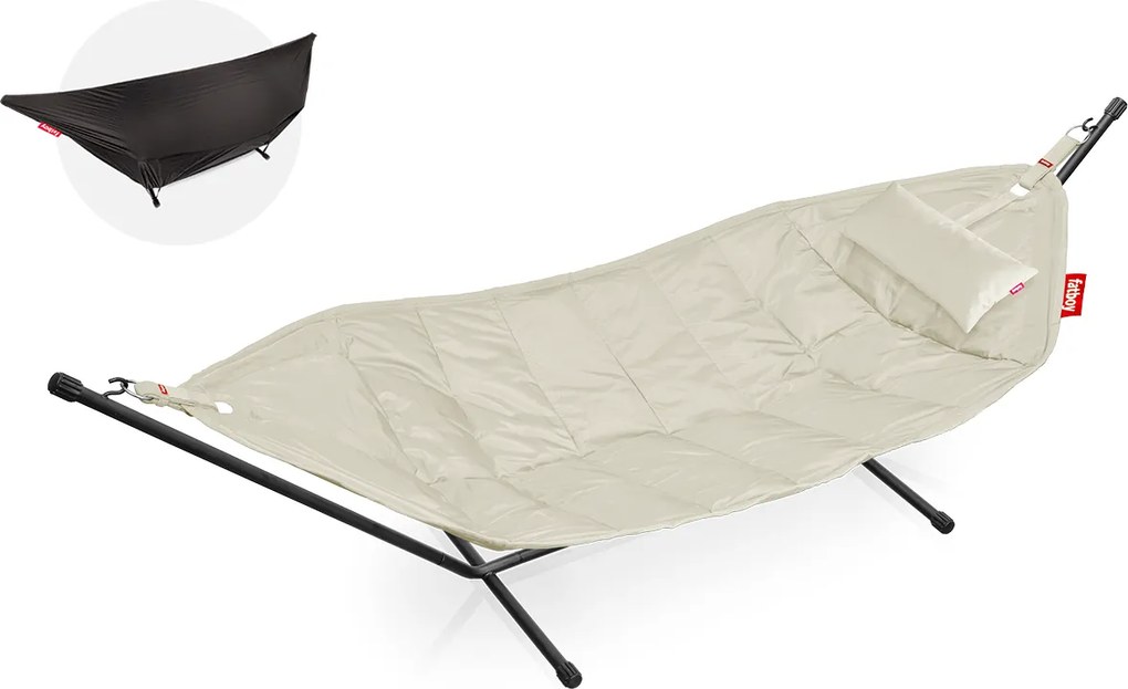 Hamac Headdemock Deluxe, culori multiple - Fatboy Culoare: cremos