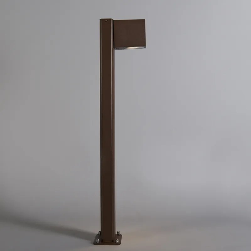 Lampă inteligentă de exterior, de podea, maro rugină, 65 cm, IP44, incl. WiFi GU10 - Baleno