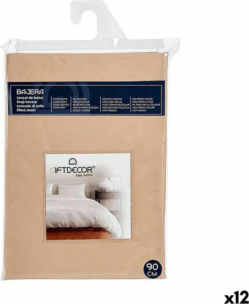 Foaie de jos Gift Decor Bej 90 cm (12 Unități)