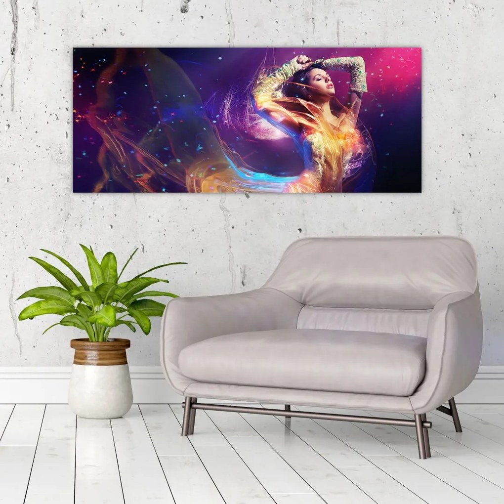 Tablou - Femei mistice (120x50 cm)