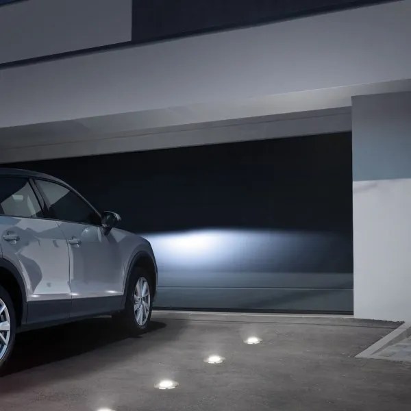 Corp de iluminat de exterior pentru căi de acces LUKKA CONNECT 1xGU10/4W/230V IP67 crom mat rotund