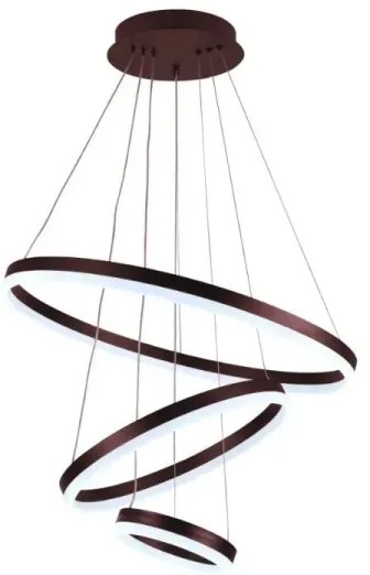 Lustră LED dimabilă pe cablu LED/85W/230V 3000-6500K + telecomandă