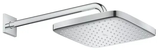 Palarie si brat de dus Grohe Tempesta 250 Cube patrata crom