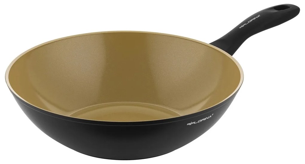 Florina Hliníková Tigaie WOK AmVegan by MateuszGessler, 28 cm