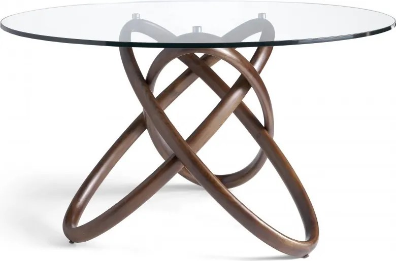 Masa dining design deosebit Walnut Wood, 130cm AC-DT16069-130